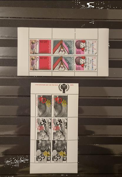 Grote foto blokken nederlandse postzegels jaren 70 postzegels en munten nederland
