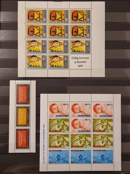 Grote foto blokken nederlandse postzegels jaren 60 postzegels en munten nederland