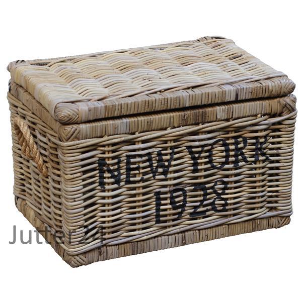 Grote foto rieten kist new york huis en inrichting kisten