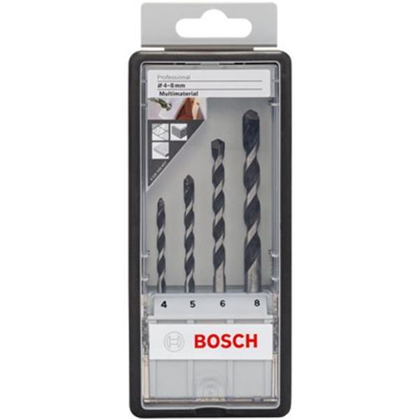Grote foto bosch profiline borenset 4 delig 2608p00120 doe het zelf en verbouw gereedschappen en machines