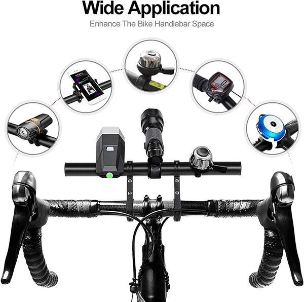 Grote foto drphone ef1 verlengstuk voor fietsstuur 20 cm lang uit motoren overige accessoires