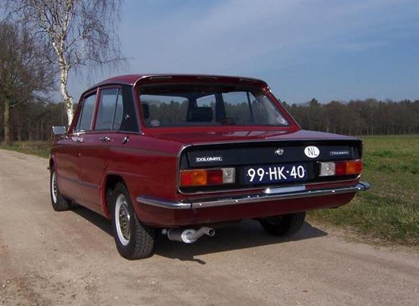 Grote foto triumph dolomite 1850 bj1975 nieuwe motor auto triumph