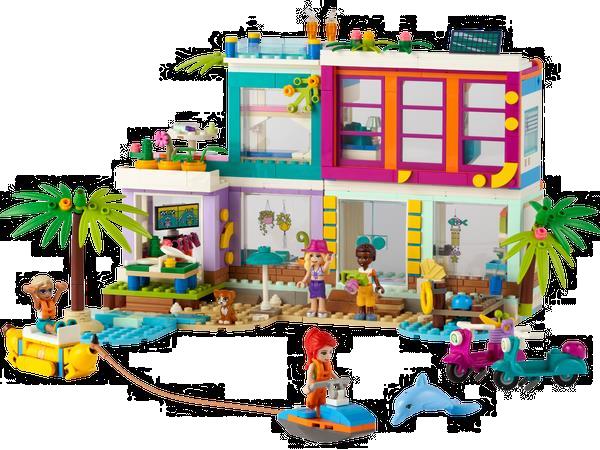 Grote foto lego friends 41709 vakantie strandhuis kinderen en baby duplo en lego