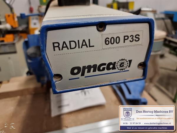 Grote foto radial omga 600 p3s radiaalzaagmachine zaagmachine 400v doe het zelf en verbouw zaagmachines