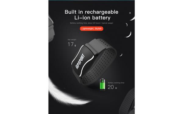 Grote foto hartslagmeter igpsport hr60 sport en fitness fietsen en wielrennen