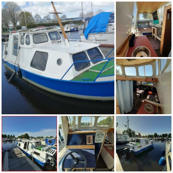 Grote foto stalen kajuitboot kruiser 7.20m 50pk winschoten watersport en boten overige watersport en boten