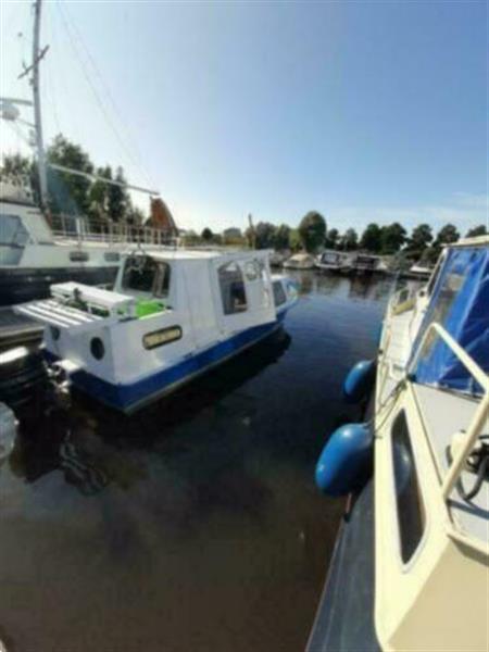 Grote foto stalen kajuitboot kruiser 7.20m 50pk winschoten watersport en boten overige watersport en boten