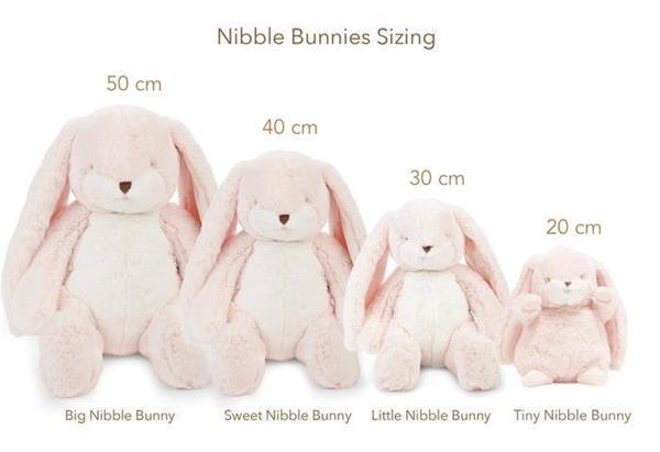 Grote foto knuffel konijn extra groot roze 50cm bunnies by the bay kinderen en baby knuffels en pluche