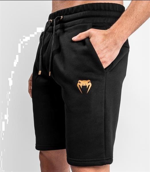 Grote foto venum classic katoenen shorts zwart kleding heren sportkleding