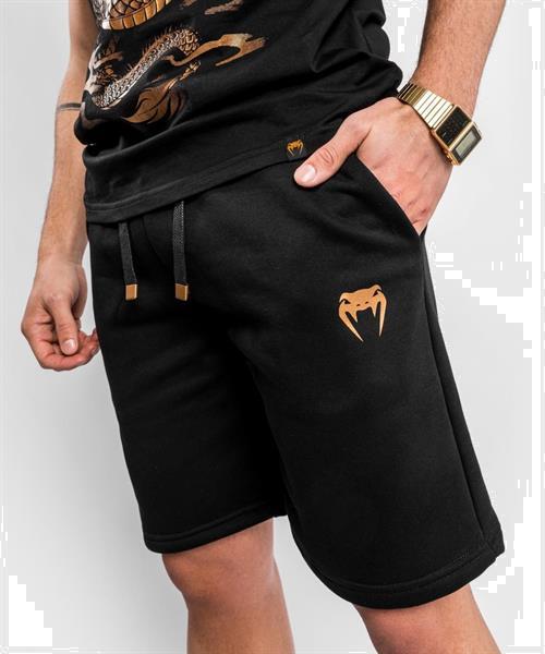 Grote foto venum classic katoenen shorts zwart kleding heren sportkleding
