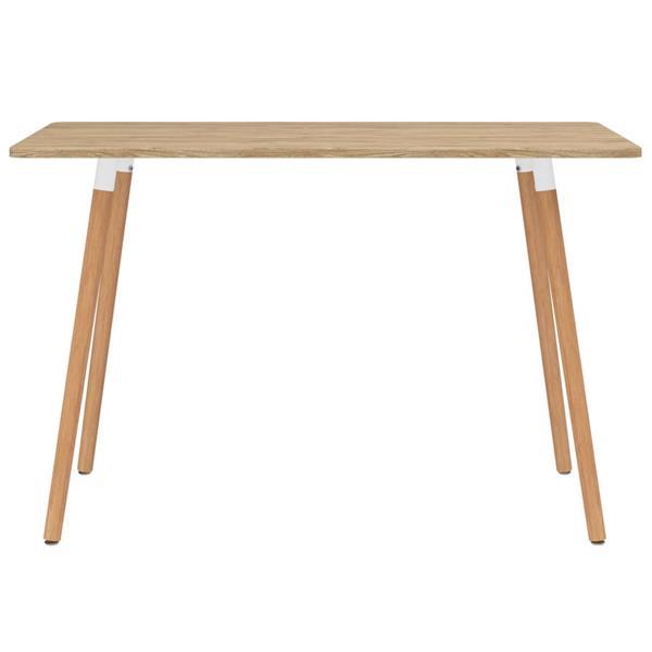 Grote foto vidaxl 5 delige eethoek geel huis en inrichting complete eetkamers