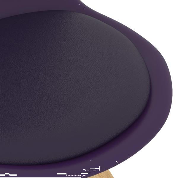 Grote foto vidaxl 5 delige eethoek lila huis en inrichting complete eetkamers