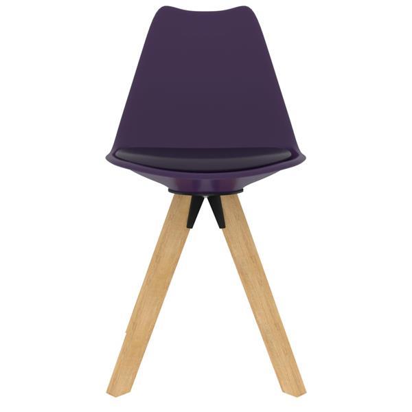 Grote foto vidaxl 5 delige eethoek lila huis en inrichting complete eetkamers