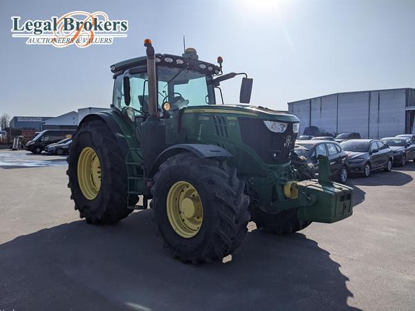 Grote foto john deere 6215r tractor agrarisch tractoren