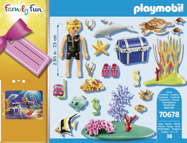 Grote foto playmobil family fun 70678 gift set schatduiker kinderen en baby duplo en lego