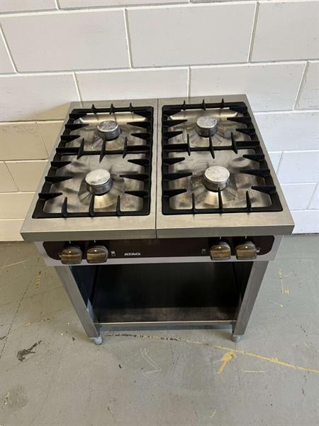 Grote foto rvs atag 4 pits fornuis gasfornuis 70 cm horeca diversen overige diversen