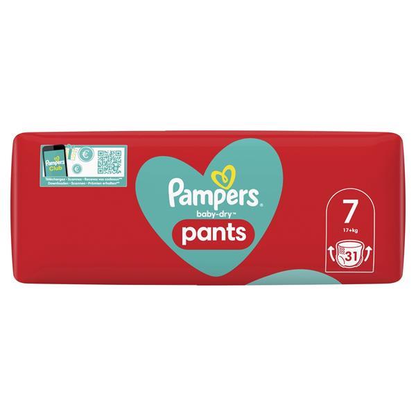 Grote foto pampers baby dry pants maat 7 small pack 31 luierbro kinderen en baby dekens en slaapzakjes