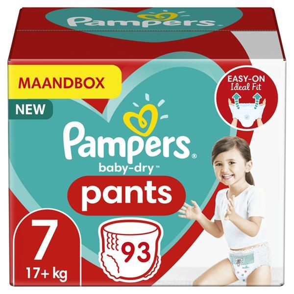 Grote foto pampers baby dry pants maat 7 maandbox 93 luierbroek kinderen en baby dekens en slaapzakjes