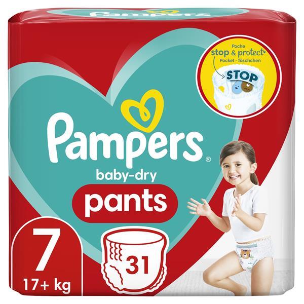 Grote foto pampers baby dry pants maat 7 maandbox 93 luierbroek kinderen en baby dekens en slaapzakjes