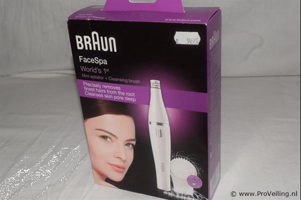 Grote foto online veiling braun face se810 gezichtsepilator met g... witgoed en apparatuur persoonlijke verzorgingsapparatuur