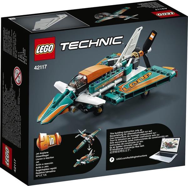 Grote foto lego technic racevliegtuig 42117 kinderen en baby overige