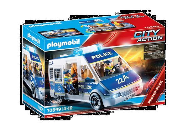 Grote foto playmobil city action 70889 politieauto met licht en geluid kinderen en baby duplo en lego