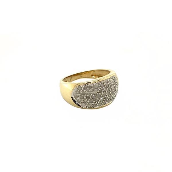 Grote foto ring met diamant 9 krt 1297.5 sieraden tassen en uiterlijk ringen voor haar