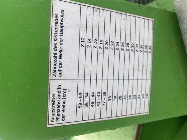Grote foto zema bt5 slaplantmachine met 5 rijen agrarisch zaaimachines