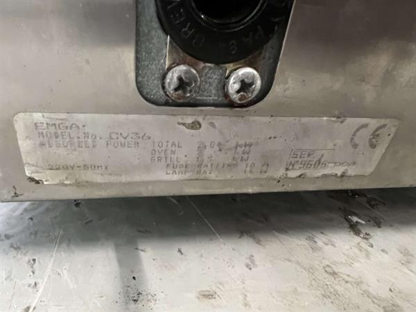 Grote foto rvs prosup convectieoven heteluchtoven oven met grillfunctie diversen overige diversen