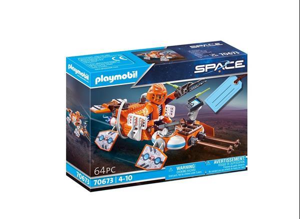 Grote foto playmobil space 70673 gift set space speeder kinderen en baby duplo en lego
