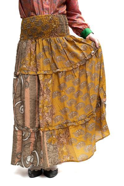 Grote foto sari rok l xl kleding dames jurken en rokken