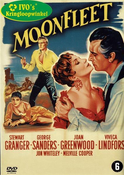 Grote foto dvd moonfleet 1955 stewart granger george sanders en joan audio tv en foto dvd films