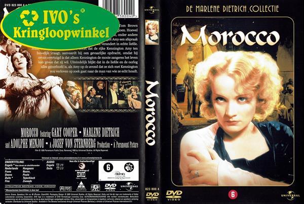 Grote foto dvd morocco 1930 marlene dietrich gary cooper audio tv en foto dvd films