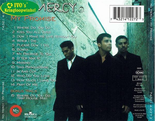 Grote foto cd no mercy my promise 1996 muziek en instrumenten cds minidisks cassettes