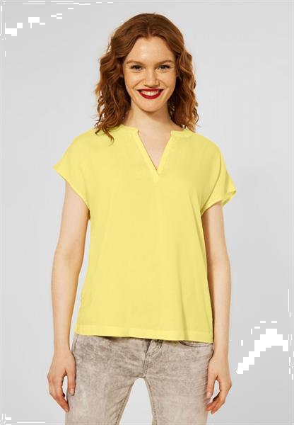 Grote foto a343122 merry yellow 34 kleding dames blouses