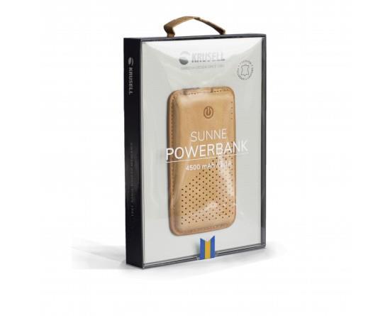 Grote foto krusell sunne power bank vintage nude 4.500 mah telecommunicatie batterijen en accu