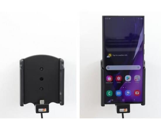 Grote foto brodit houder lader sam.galaxy note 20 ultra 5g fixed instal telecommunicatie carkits en houders