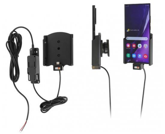 Grote foto brodit houder lader sam.galaxy note 20 ultra 5g fixed instal telecommunicatie carkits en houders