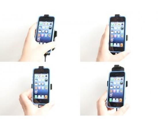 Grote foto brodit houder lader apple iphone se 5 5s met skin telecommunicatie carkits en houders
