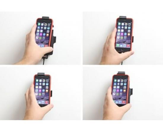 Grote foto brodit houder lader apple iphone 6 7 8 met skin molex telecommunicatie carkits en houders