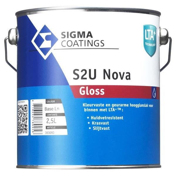 Grote foto sigma s2u nova gloss contour aqua pu 2 5l ral 9010 gebr doe het zelf en verbouw verven en sierpleisters