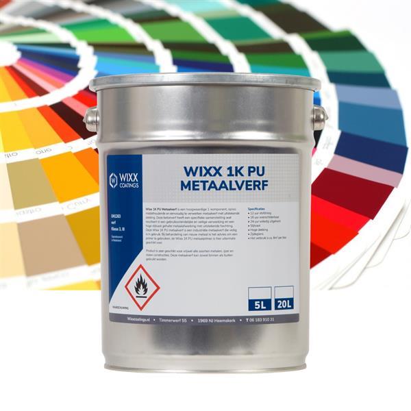 Grote foto wixx pu metaalverf 9 kleuren 20l doe het zelf en verbouw verven en sierpleisters