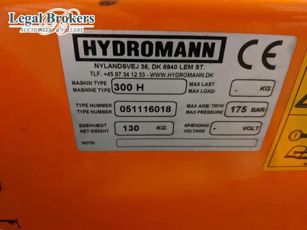 Grote foto hydromann 300 h zoutstrooier agrarisch onderdelen en accessoires