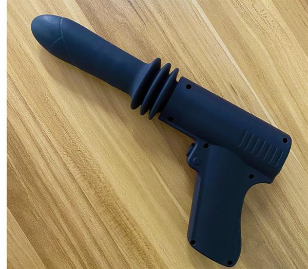 Grote foto nieuwe simulatie telescopische dildo vibrator . erotiek anale dildo