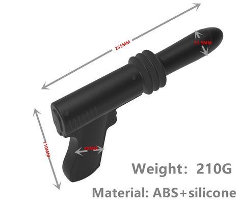 Grote foto nieuwe simulatie telescopische dildo vibrator 01a erotiek sextoys