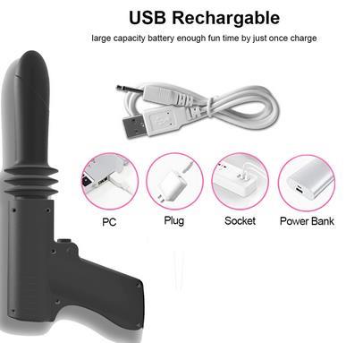 Grote foto nieuwe simulatie telescopische dildo vibrator 01a erotiek sextoys