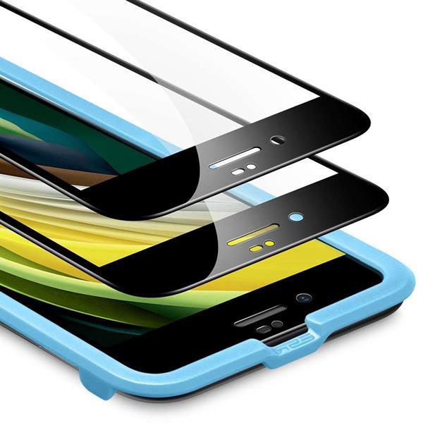 Grote foto esr 3d full cover glass apple iphone se 2020 with intallatio telecommunicatie mobieltjes