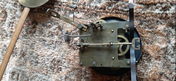 Grote foto uurwerk met gong van gustaf becker silesis p42 antiek en kunst klokken