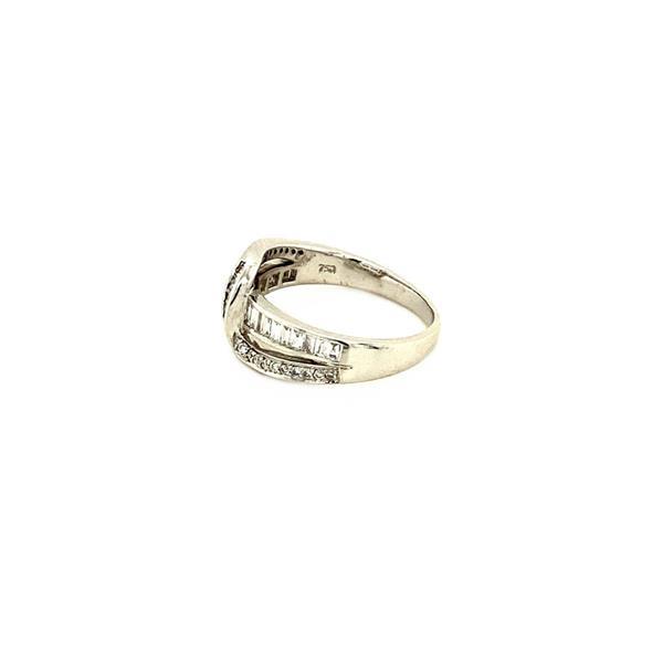 Grote foto witgouden ring met diamant 18 krt 1997.5 sieraden tassen en uiterlijk ringen voor haar