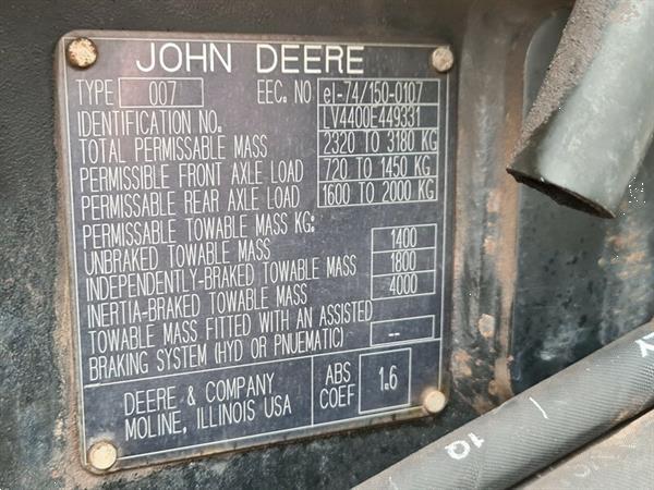 Grote foto john deere 4400 compact tractor 4x4 agrarisch tractoren